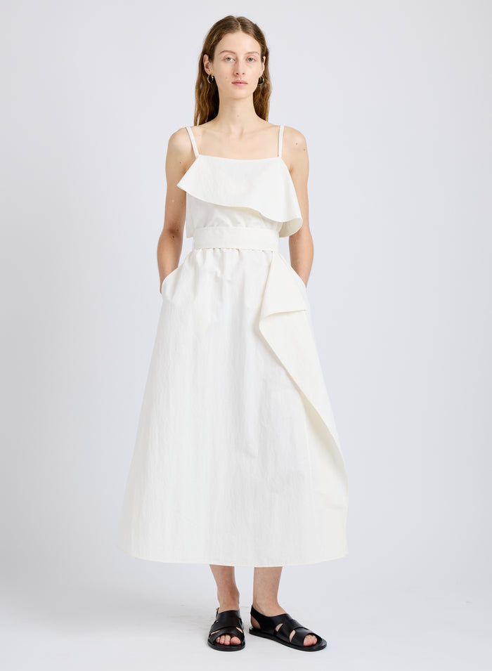 Reign Dress in Washed Cotton