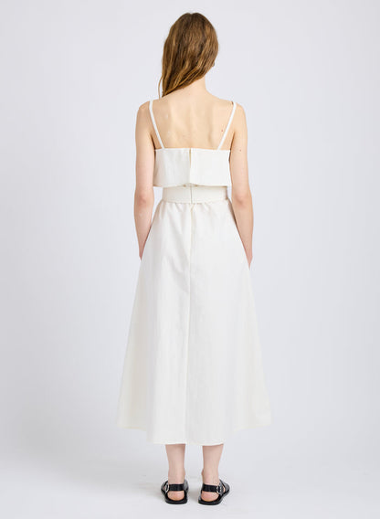 Reign Dress in Washed Cotton