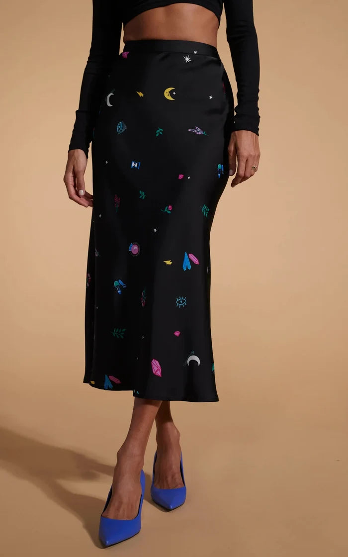 RENZO SKIRT (MYSTIC DITZY)