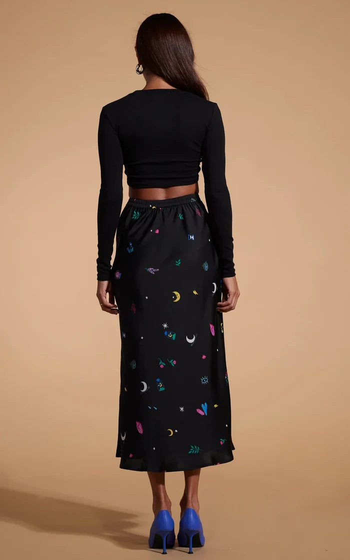 RENZO SKIRT (MYSTIC DITZY)