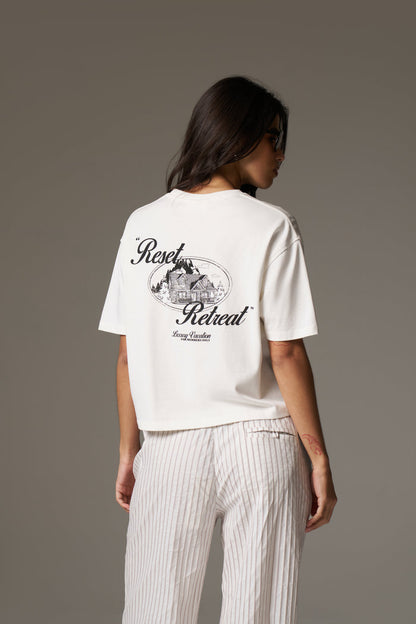 RESET RETREAT T-SHIRT - OFF WHITE