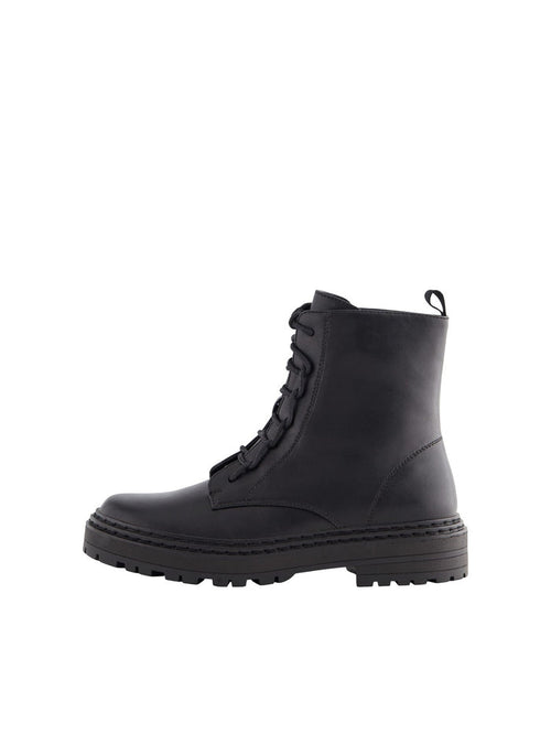 RIKKE LACE UP BOOT (Black)