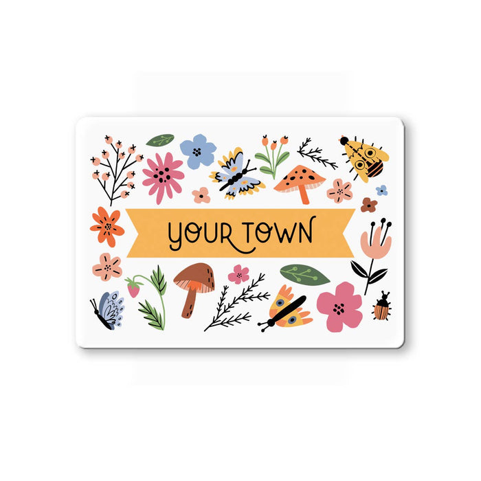 Rock Scissor Paper - Personalized City Magnet - Meadow New Haven