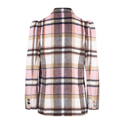 Urban Pioneers Female Rosi Blazer BLAZER PINK CHECK