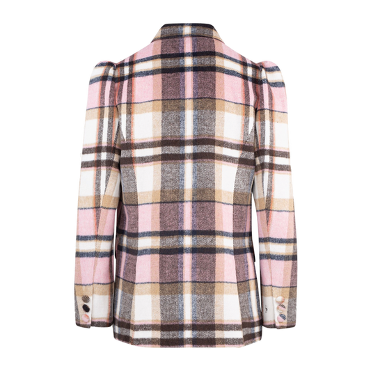Urban Pioneers Female Rosi Blazer BLAZER PINK CHECK