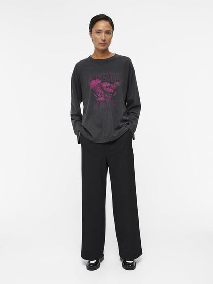 Rosie Long Sleeved T-Shirt (Grey)