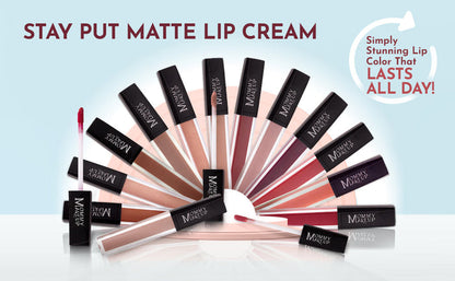 Roxie Stay Put Matte Lip Cream | Stunning Kiss-Proof Lipstick - RFE Marketing Ventures