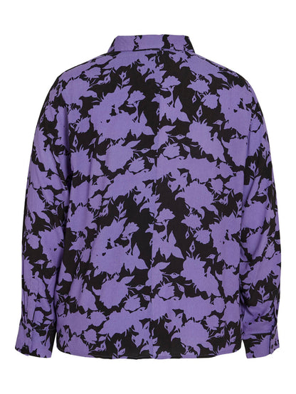 RUMA SHIRT (BLACK FLOWER)