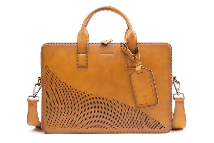 Moral Code Ryan Laptop Bag -Cognac- #color_cognac