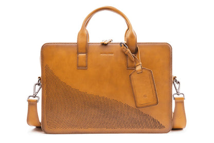 Moral Code Ryan Laptop Bag -Cognac- #color_cognac