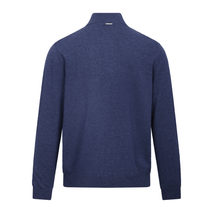 Urban Pioneers Male Sairus Half-Zip SWEATER MID BLUE