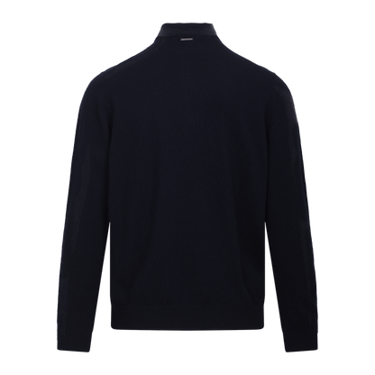 Urban Pioneers Male Sairus Half-Zip SWEATER NAVY