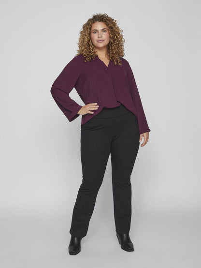Sala V-Neck Top (Winter Bloom)
