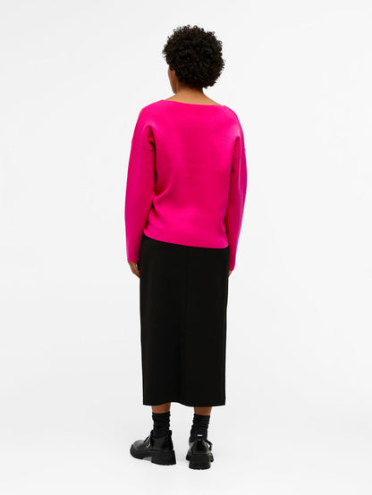 SALLY MIDI SKIRT (BLACK)