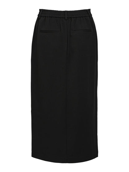 SALLY MIDI SKIRT (BLACK)
