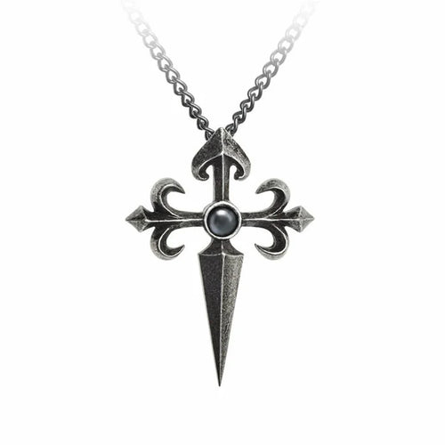 Santiago Cross Pewter Pendant