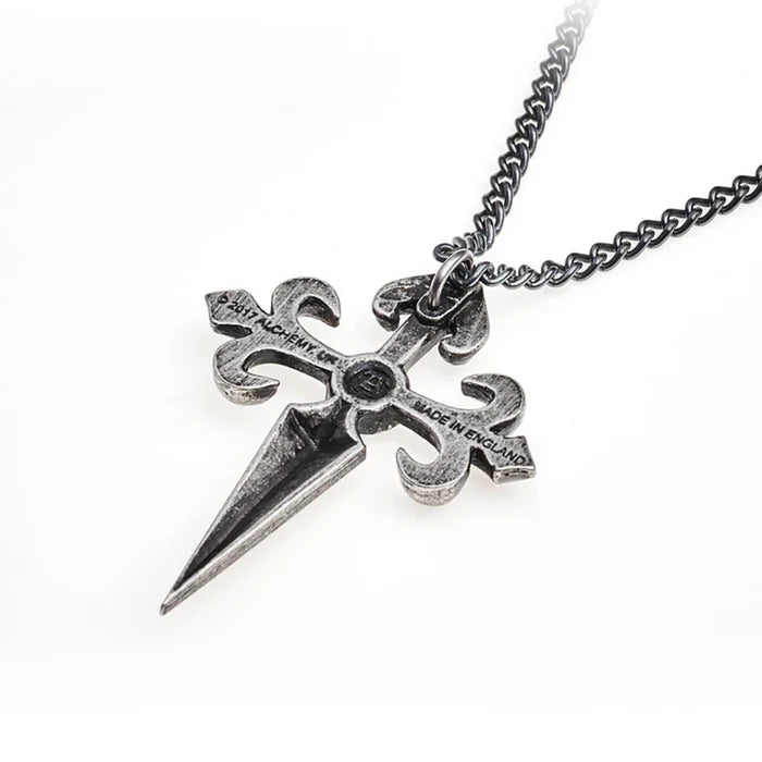 Santiago Cross Pewter Pendant