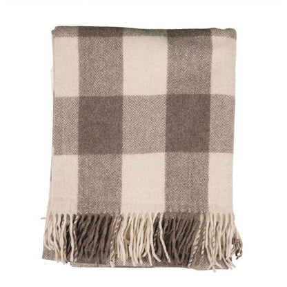 Scottish Highland Tartan Wool Blend Blanket Throw - JACOB - Heritage Of Scotland -