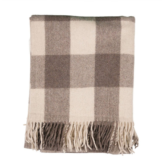 Scottish Highland Tartan Wool Blend Blanket Throw - JACOB - Heritage Of Scotland -