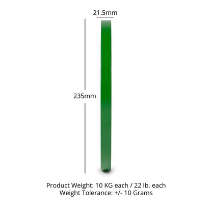 10 KG Single Calibrated Steel Plate