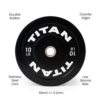 10 LB Pair Economy Bumper Plates