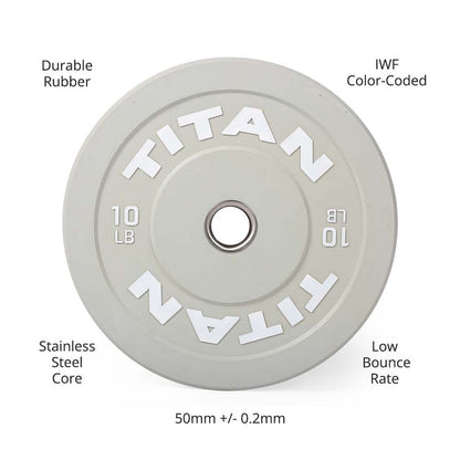 10 LB Pair Economy Color Bumper Plates