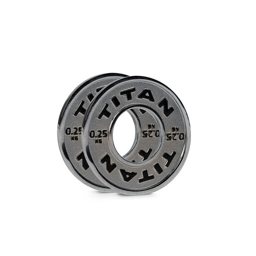 .25 KG Pair Calibrated Steel Plates