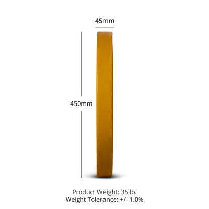 Scratch and Dent - 35 LB Single Elite Color Competition Plate - FINAL SALE