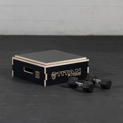 8" Stackable Wooden Plyo Box