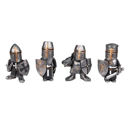 Shorty Templar Knight Statue