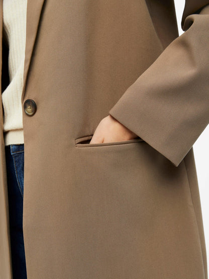 Sigrid Blazer Coat (Fossil)