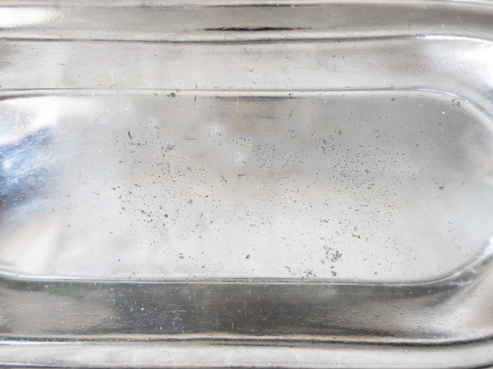 Silver Soldered Bread Plate Dish Airline Morton Parker Marlboro Plate Hotel Military RR Silver