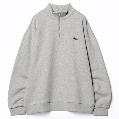 SMALL LOGO HALF ZIP SWEAT