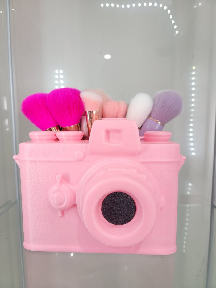 Snap & Store Pink Camera Brush Holder - RFE Marketing Ventures