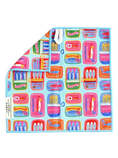 Something's Fishy: Double-Sided Washcloth
