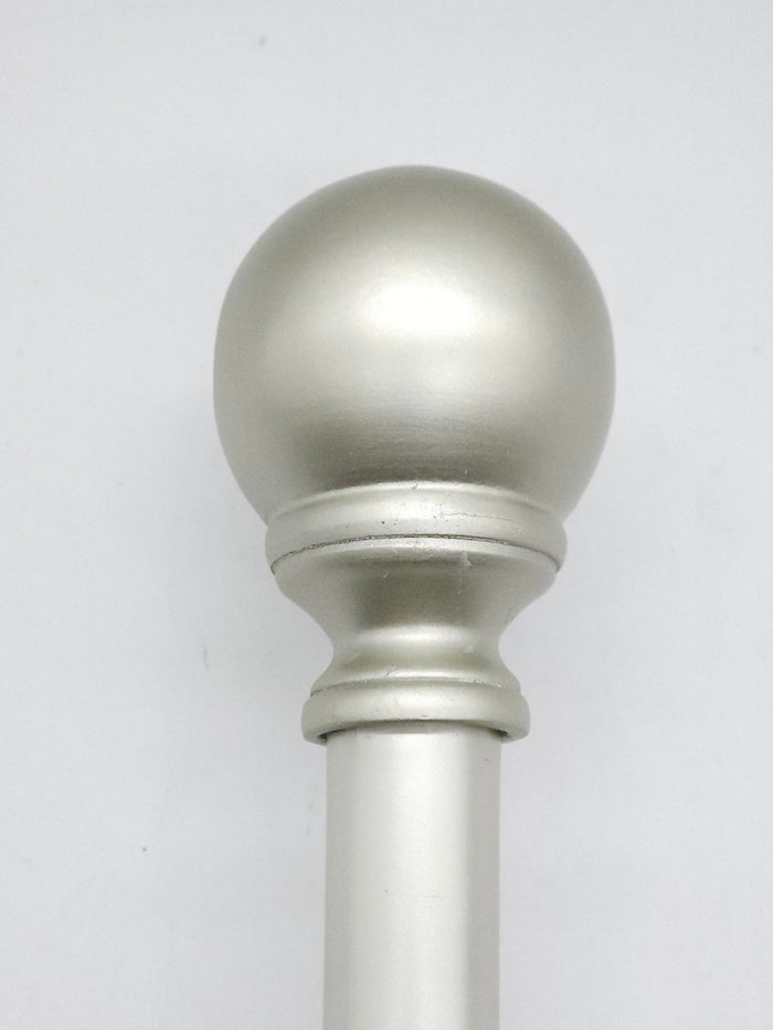 Sphere 1" Adjustable Curtain Rod - Wichita Home Outlet