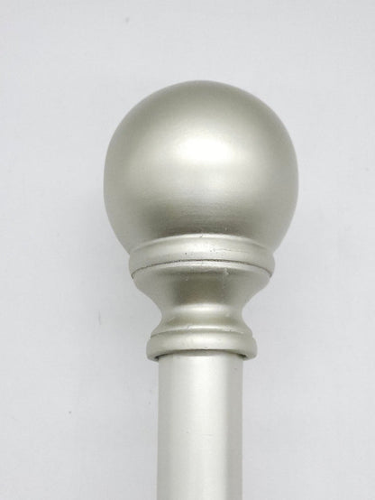Sphere 1" Adjustable Curtain Rod - Wichita Home Outlet