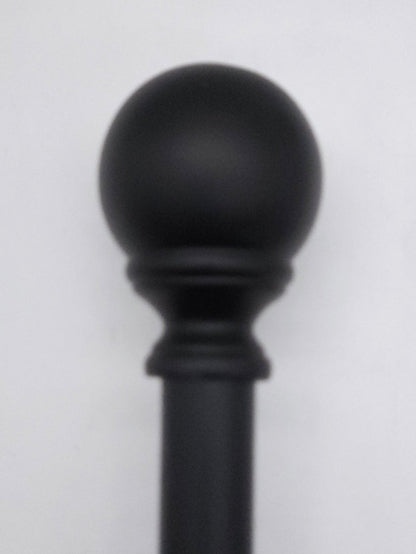Sphere 1" Adjustable Curtain Rod - Wichita Home Outlet