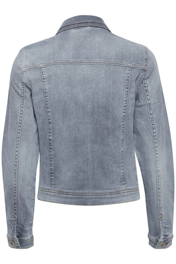 Stampe Denim Jacket (Washed light Blue)