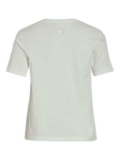 Star T-Shirt (Snow White/Black)