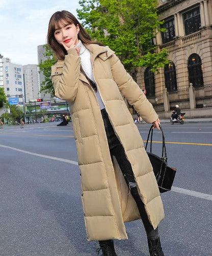 Stay Cozy and Chic: Winter Long Cotton Coat for Women - RFE Marketing Ventures