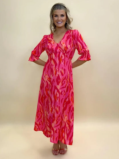 Streasa Dress (Pink)