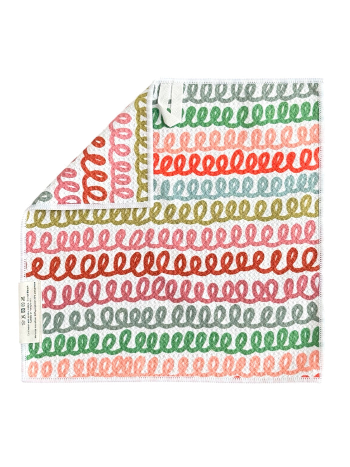 Studio Stripe: Double-Sided Washcloth