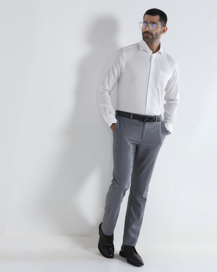 Super White Stripe Shirt - Haven