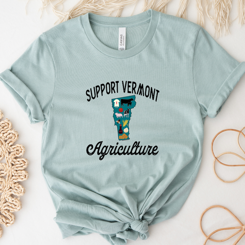 Support Vermont Agriculture- Bella Canvas T-Shirt