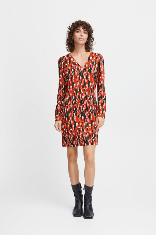 SUZZIE JERSEY DRESS (SUGAR ALMOND)