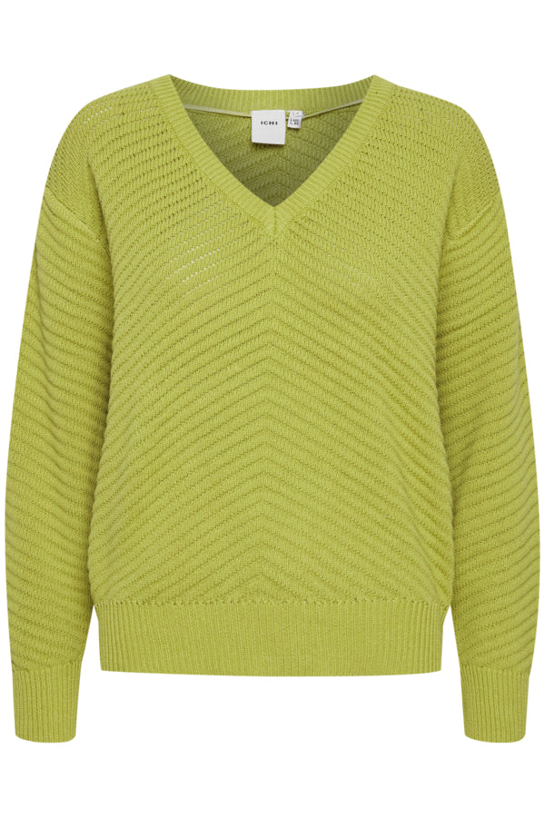Talisha V-Neck Jumper (Green)