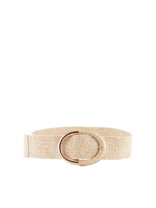 Taryn Straw Belt (Nature)