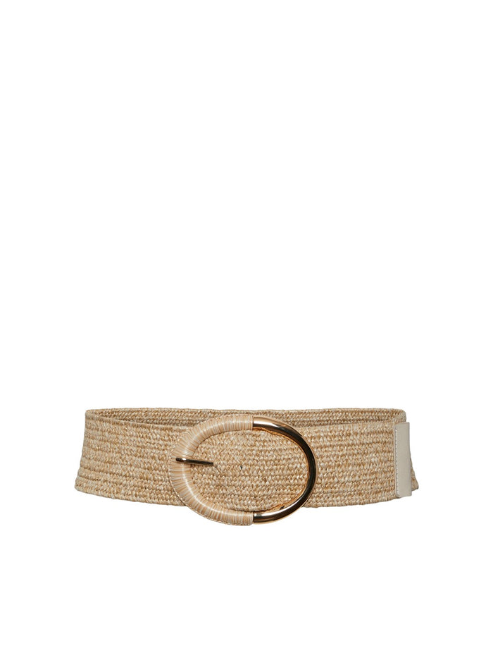 Taryn Straw Belt (Nature)
