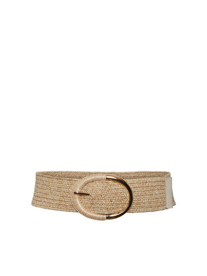 Taryn Straw Belt (Nature)